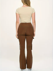  Y2K Tummy Control Cargo Pants