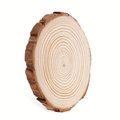 3pcs Pine Log Slices 7.2x0.39 inch for DIY Hand-painted Crafts