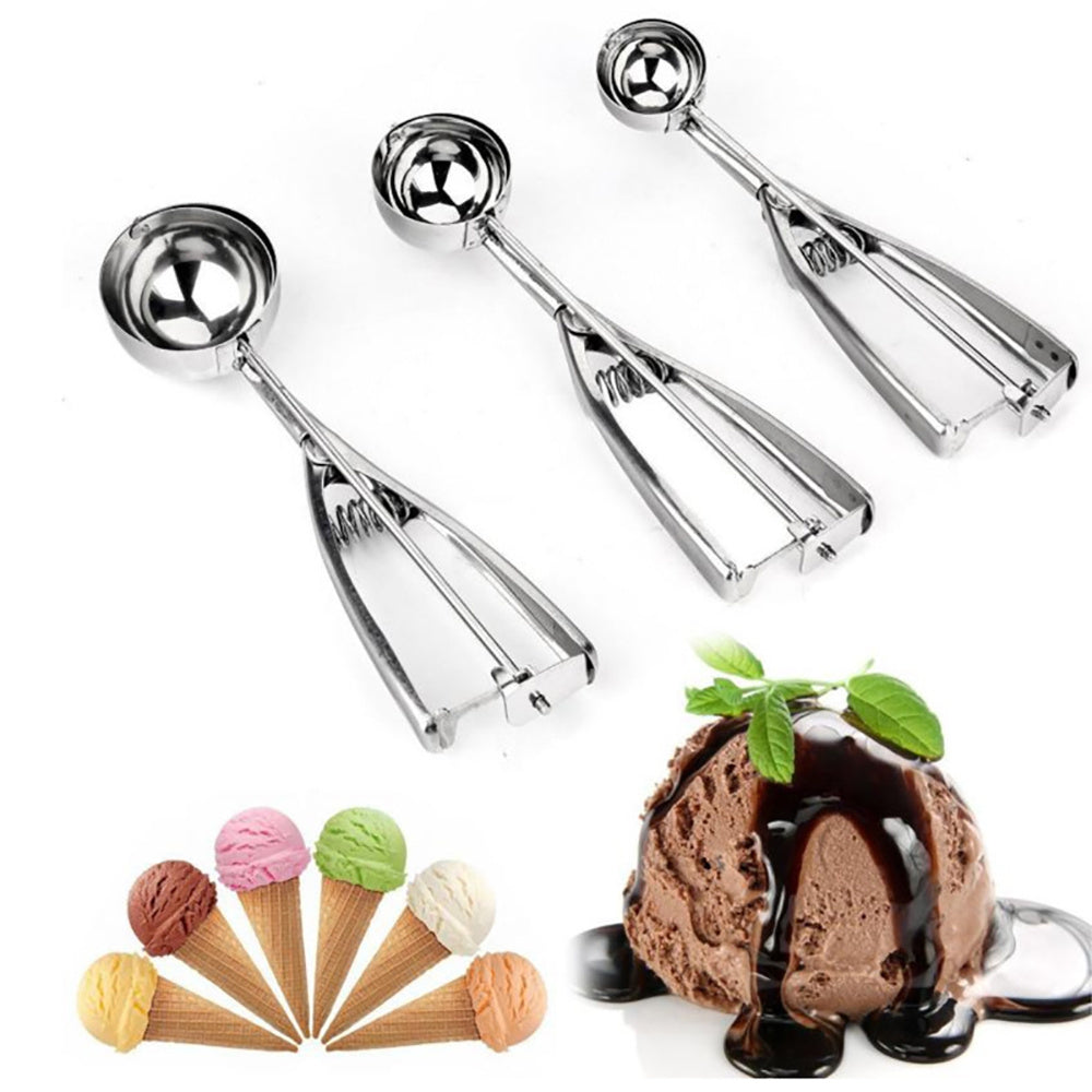 Stainless Steel Ice Cream Scoop Ball Scoop