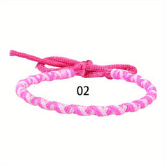 Colorful Boho Braided Bracelet for Summer Style and Birthday