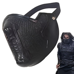 Rubber Half Face Mask Cosplay Role Play Party Halloween Christmas