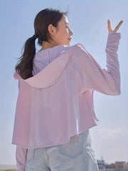 Women's UV Protection Hooded Coat for Outdoor Sports