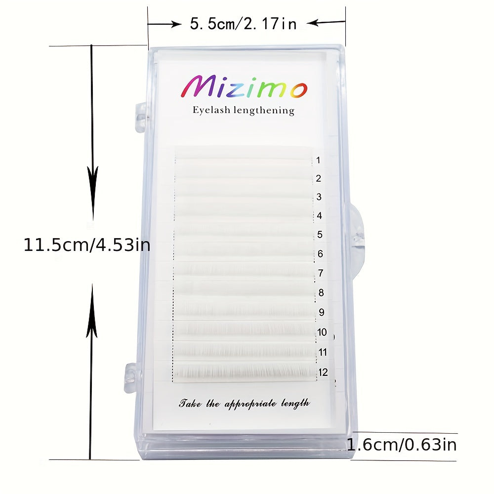 Natural Soft Faux Mink Hair Lashes 16mm 17mm for a Natural Look