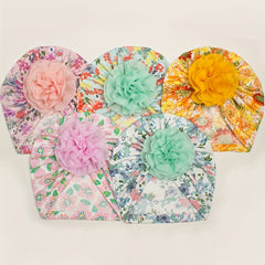 Soft Printed Donut Baby Hat for Newborns