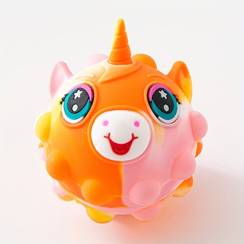 Unicorn Decompression Ball Puzzle Silicone Grip Ball Toy