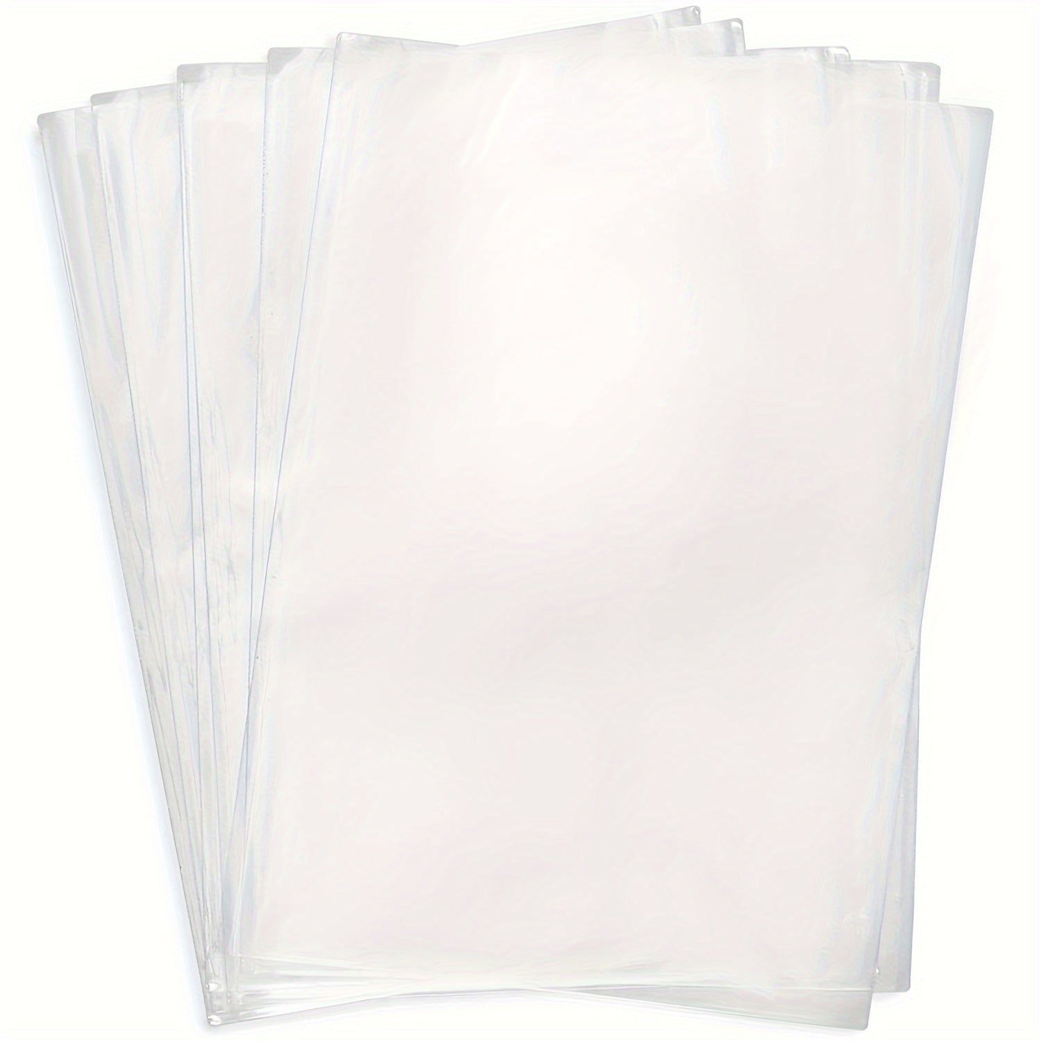 100pcs Shrink Packaging Bag Transparent PVC Heat Shrink Packaging Hair Dryer