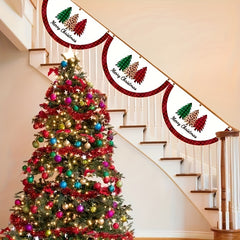 Christmas Outdoor Hanging Flag Cartoon Digital Printing Scene Decoration