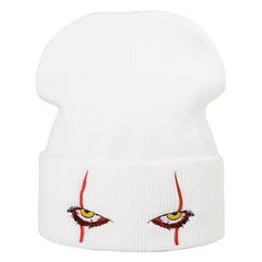 Horror Clown Eye Embroidered Hat