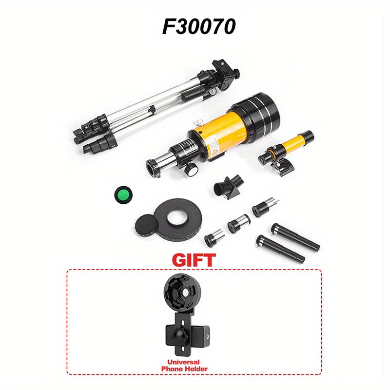 150X High-Definition Astronomical Telescope with Tripod