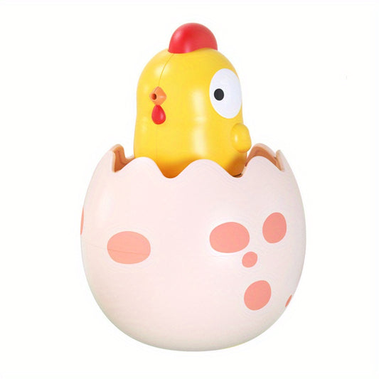 Yellow Chicken Raining Spray Eggs Baby Bath Toys