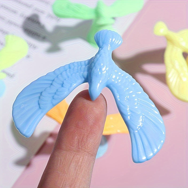 20pcs Funny Balance Bird Eagle Puzzle Wiggler Gravity Bird Educational Toy