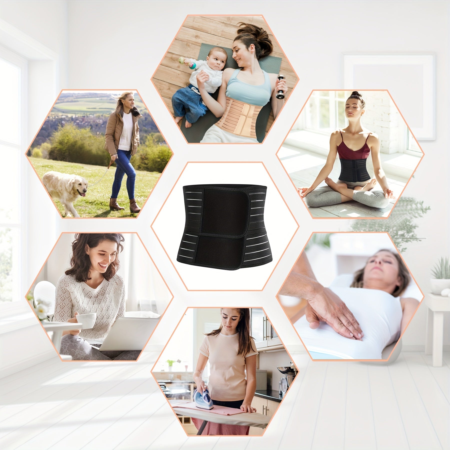 Waist Trainer Tummy Wrap Belly Belt Underwear & Shapewear