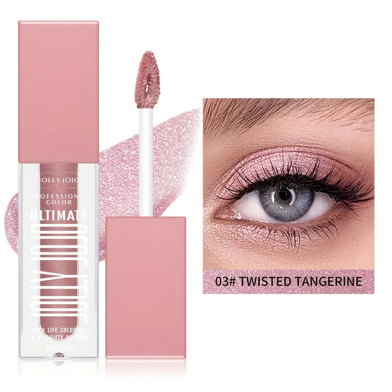 Metallic Coral Eyeshadow Stick Matte Finish Long Lasting