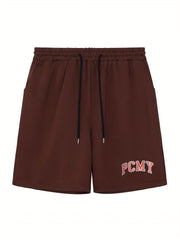 PCMY Men's Casual Drawstring Shorts for Summer Outdoor