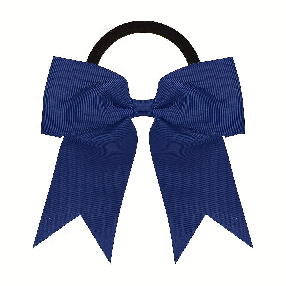 Y2K Girls Bowknot Hair Tie Elastic Hair Rope Women Hair Accessories
