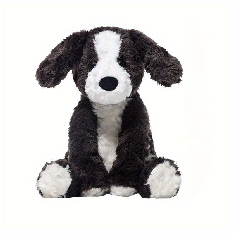 Cute Border Collie Plush Dog Stuffed Animal Soft & Cuddly
