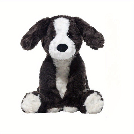 Cute Border Collie Plush Dog Stuffed Animal Soft & Cuddly