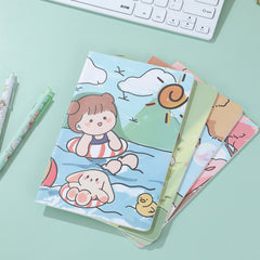 Cute Cartoon Girl Notebook