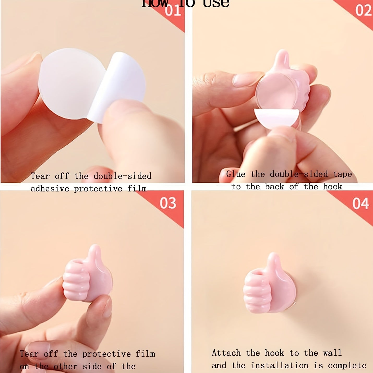 14pcs Self Adhesive Cable Organizer Clips Key Hook Holder