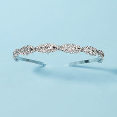 Crystal Wedding Headband Tiara for Bride