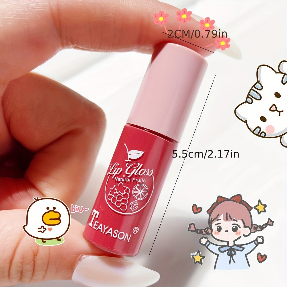 Crystal Jelly Lip Gloss - 5 Shades Glitter Lipstick Colors