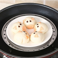 Stainless Steel Steaming Rack Stand for Canning Pressure Cooking Toasting