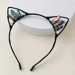 Cat Ears Quartz Hairband Headband Hair Accessories