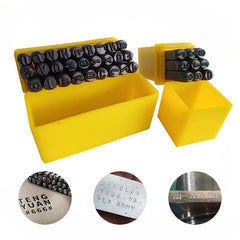 Numbers Alphabets Printing Tools Leather Carving DIY Craft Embossing Stamp