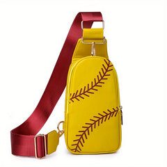 Striped Casual Chest Bag Portable Shoulder Bag