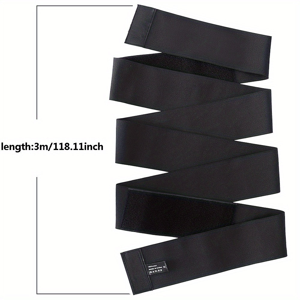 Women's Elastic Waistband Yoga Sauna Belt Fitness Corset Waist Trimmer Sweatband