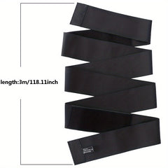 Women's Elastic Waistband Yoga Sauna Belt Fitness Corset Waist Trimmer Sweatband