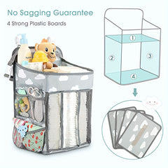 Portable Waterproof Crib Hanging Storage Bag Caddy Organizer