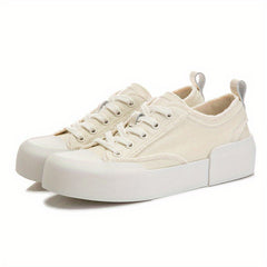 Women's Non Slip Canvas Shoes Breathable Low Top Flat Shoes