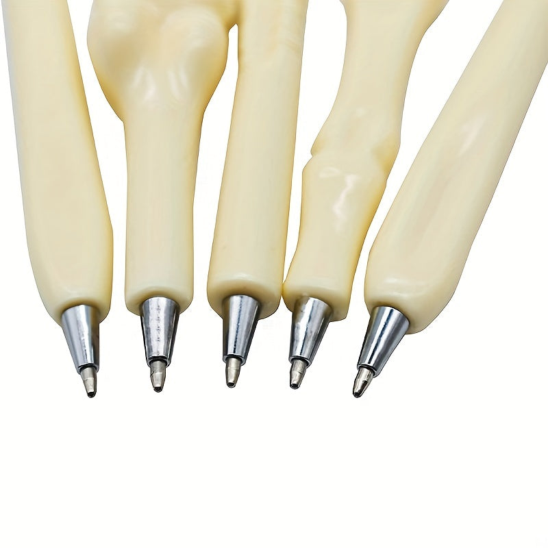 10pcs Bone Shape Ballpoint Pens for Halloween Party