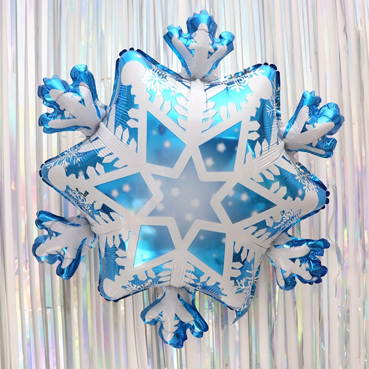 Christmas Snowflake Foil Balloon Winter Theme Party Decoration