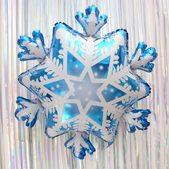 Christmas Snowflake Foil Balloon Winter Theme Party Decoration