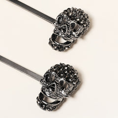 Spider Hair Pin Rhinestone Gothic Punk Crystal Bobby Pin Halloween Accessory