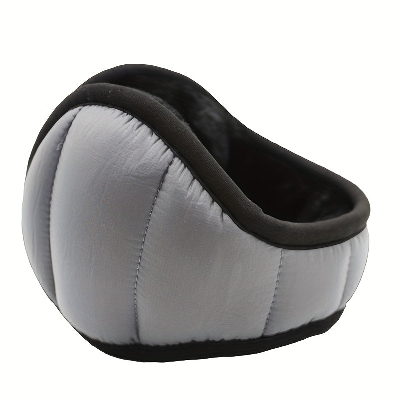 Men'S Winter Foldable Ear Cups Fleece Lined Warm Ear Protection