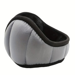 Men'S Winter Foldable Ear Cups Fleece Lined Warm Ear Protection