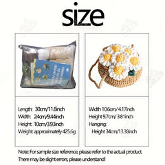 Crochet Yarn Potting Material Package Beginner Crochet Kit