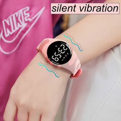 Girls' Smart Watch LED Display Step Counter Calorie Tracker Stopwatch