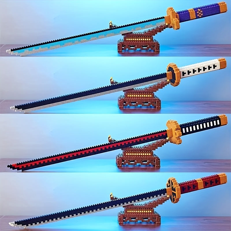 Building Blocks Assembly Model Sword Weapon Toy Boy Educational Toy Gift