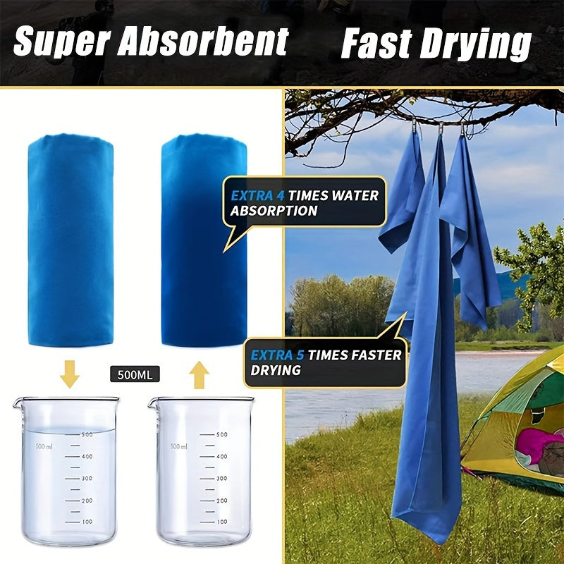 Microfiber Camping Towel Quick Drying Ultra Soft Gym Towel