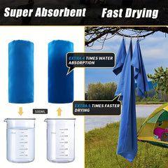 Microfiber Camping Towel Quick Drying Ultra Soft Gym Towel