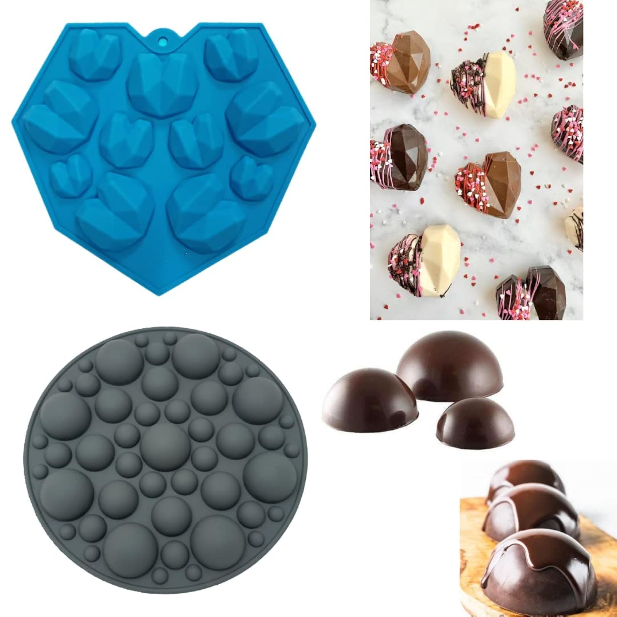 11 Cavities Heart Pinata Chocolate Mould – CRAZE