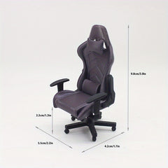 1:12 Scale E-Sports Gaming Setup Scene for Home or Office Decor