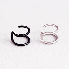 U Shaped Lip Ring Ear Clip Y2K Jewelry For Women & Girls 1 Pc