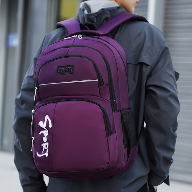 Casual Backpack with Laptop Sleeve for Students Travelers Professionals