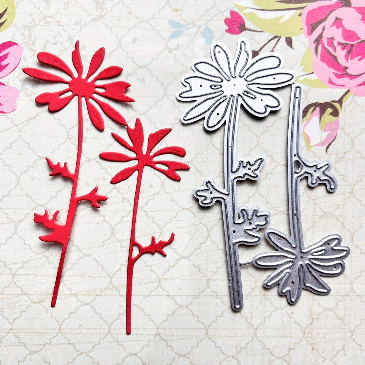 Small Flower Scrapbook Die Cut & Embossing Mold