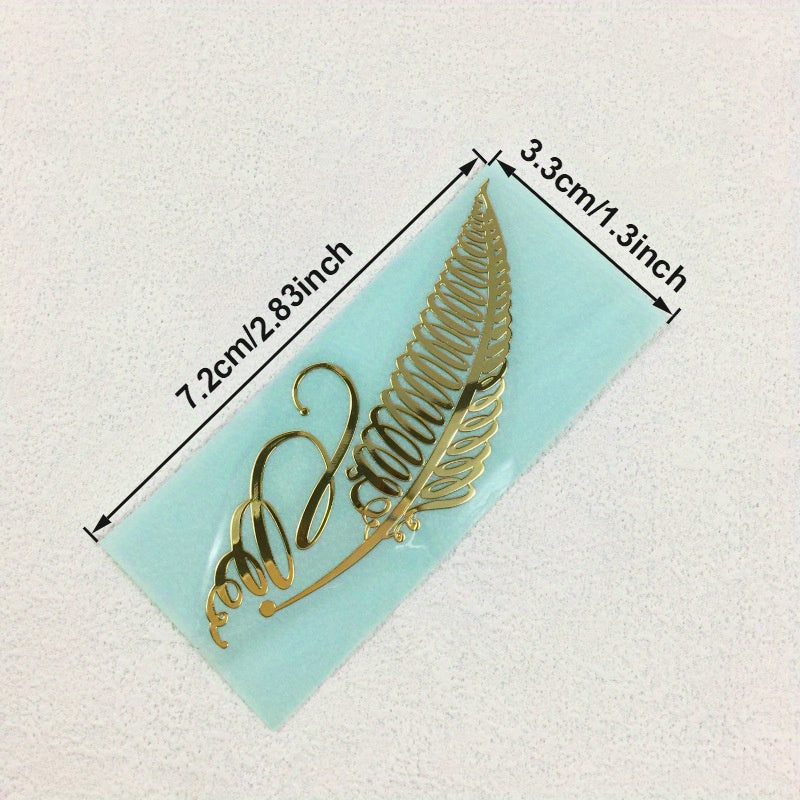 2 Metal Stickers: Musical Instruments, Computers, Tablets - Unique & Stylish